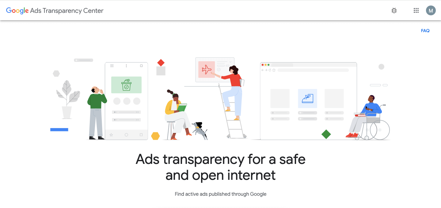 How to check if a website is running Google Ads? 2 Google Ads transparency center