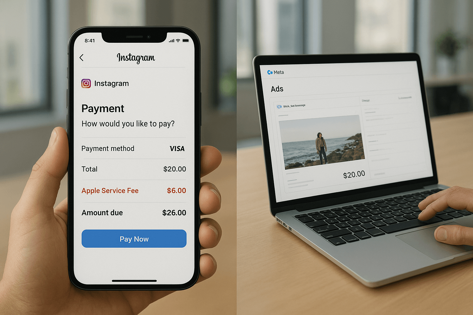 instagram ads without apple fee